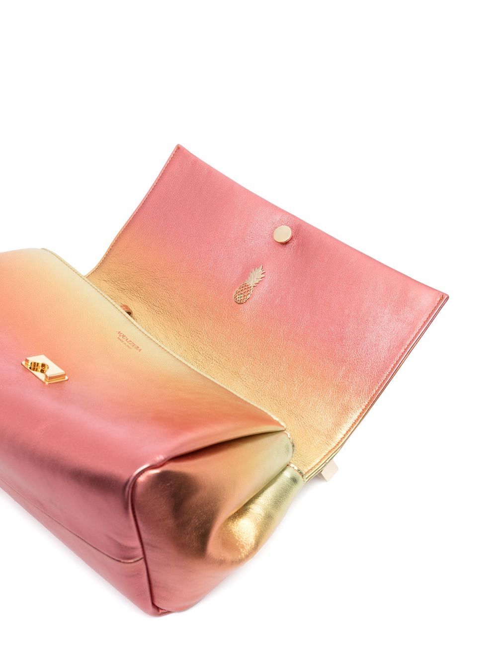 Aquazzura Twist ombré leather clutch bag - Image 3