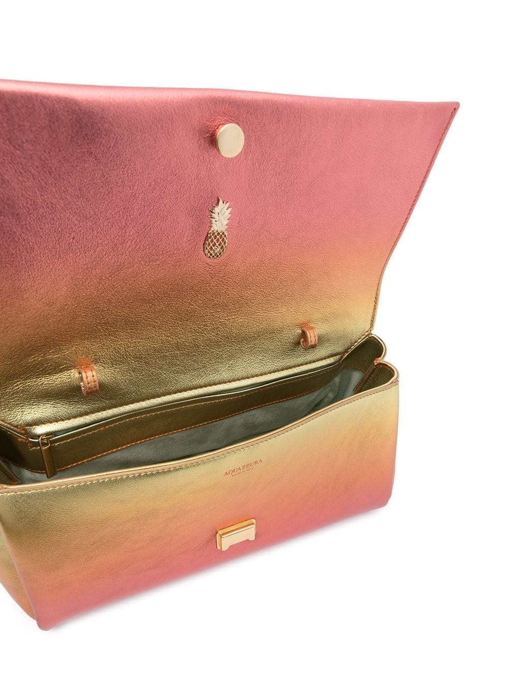 Aquazzura Twist ombré leather clutch bag - Image 4