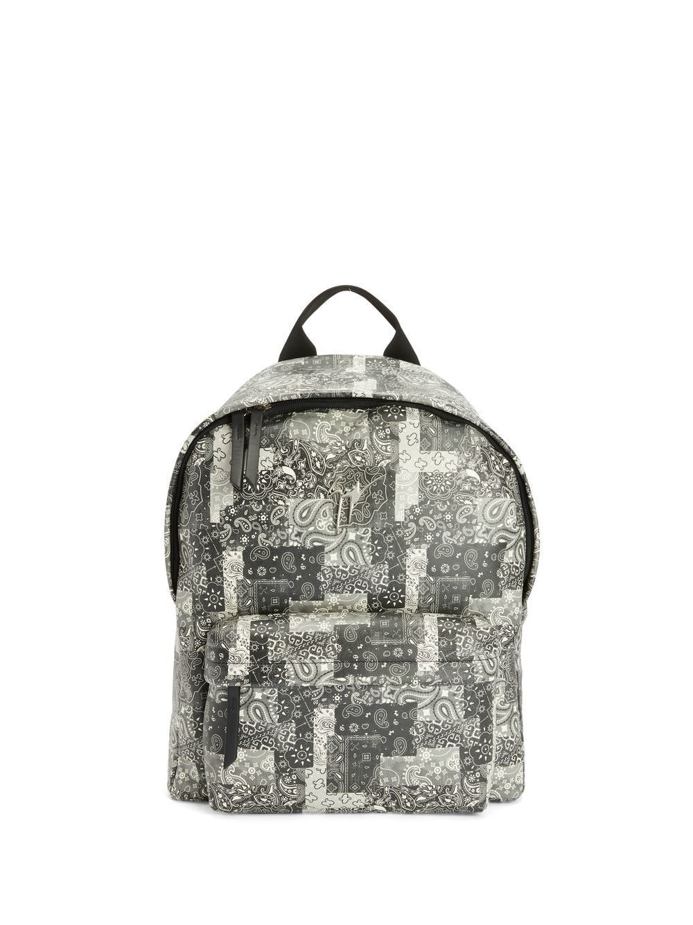 Giuseppe Zanotti paisley-print leather backpack
