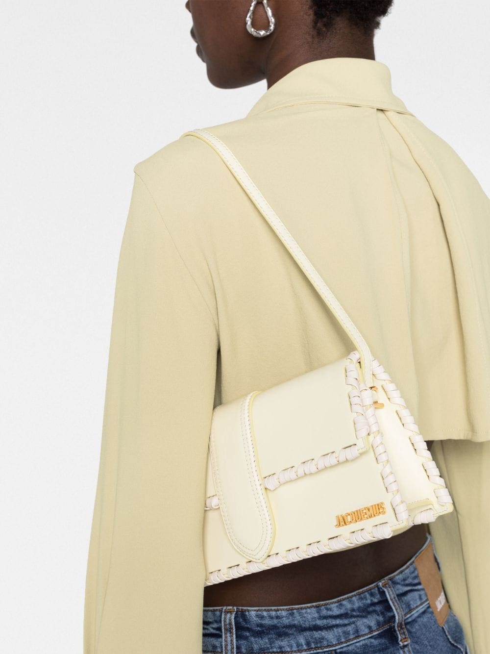 Jacquemus Le Bambino long lacet leather shoulder bag - Image 3