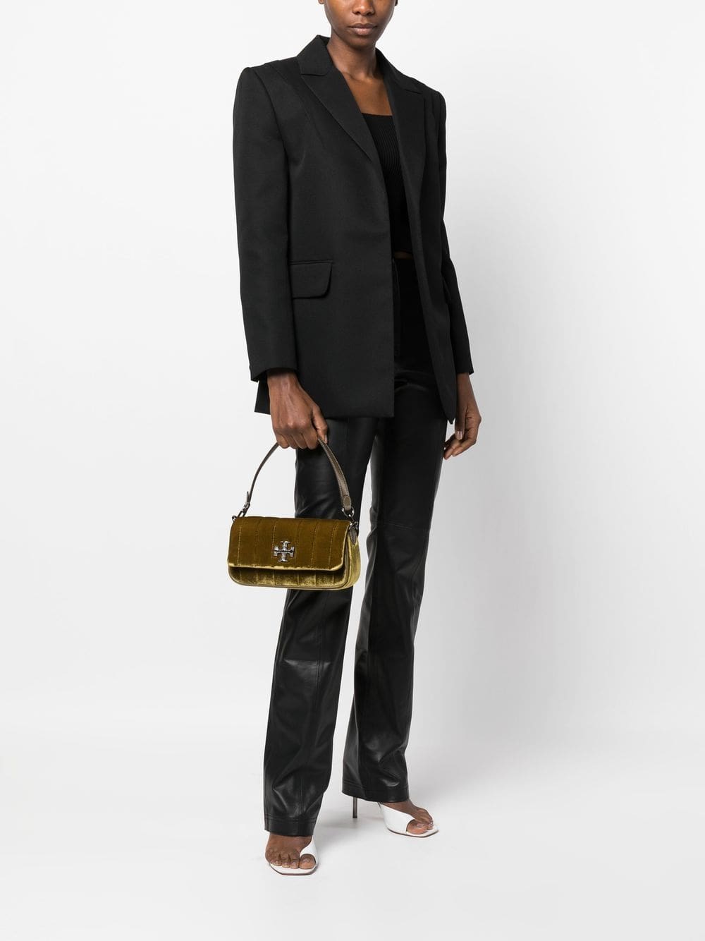 Tory Burch small Kira velvet shoulder bag - Image 2