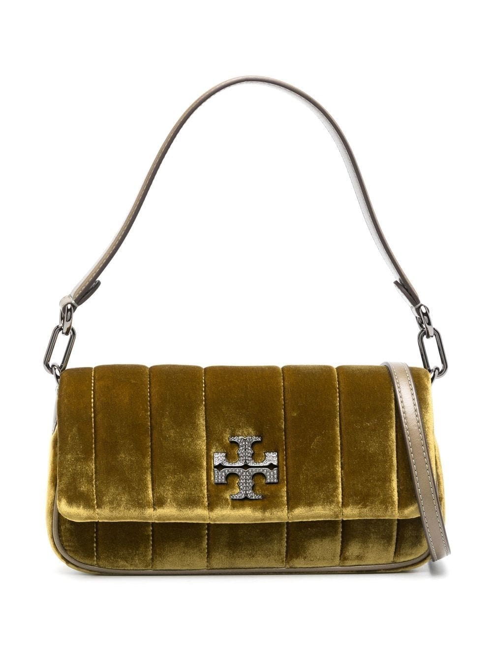 Tory Burch small Kira velvet shoulder bag
