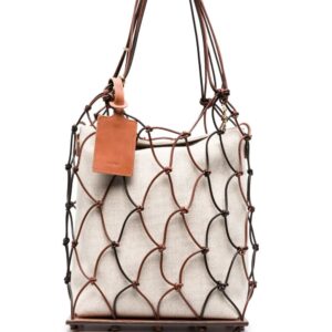 Jacquemus  fishnet tote bag
