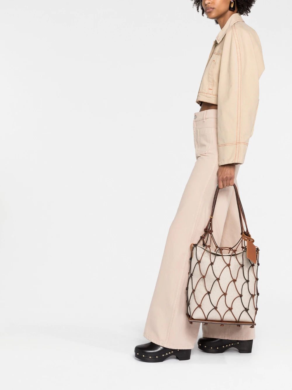 Jacquemus fishnet tote bag - Image 2