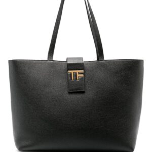 Tom Ford logo plaque tote bag