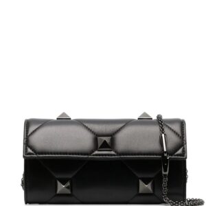 Valentino Garavani  Roman Stud quilted clutch bag