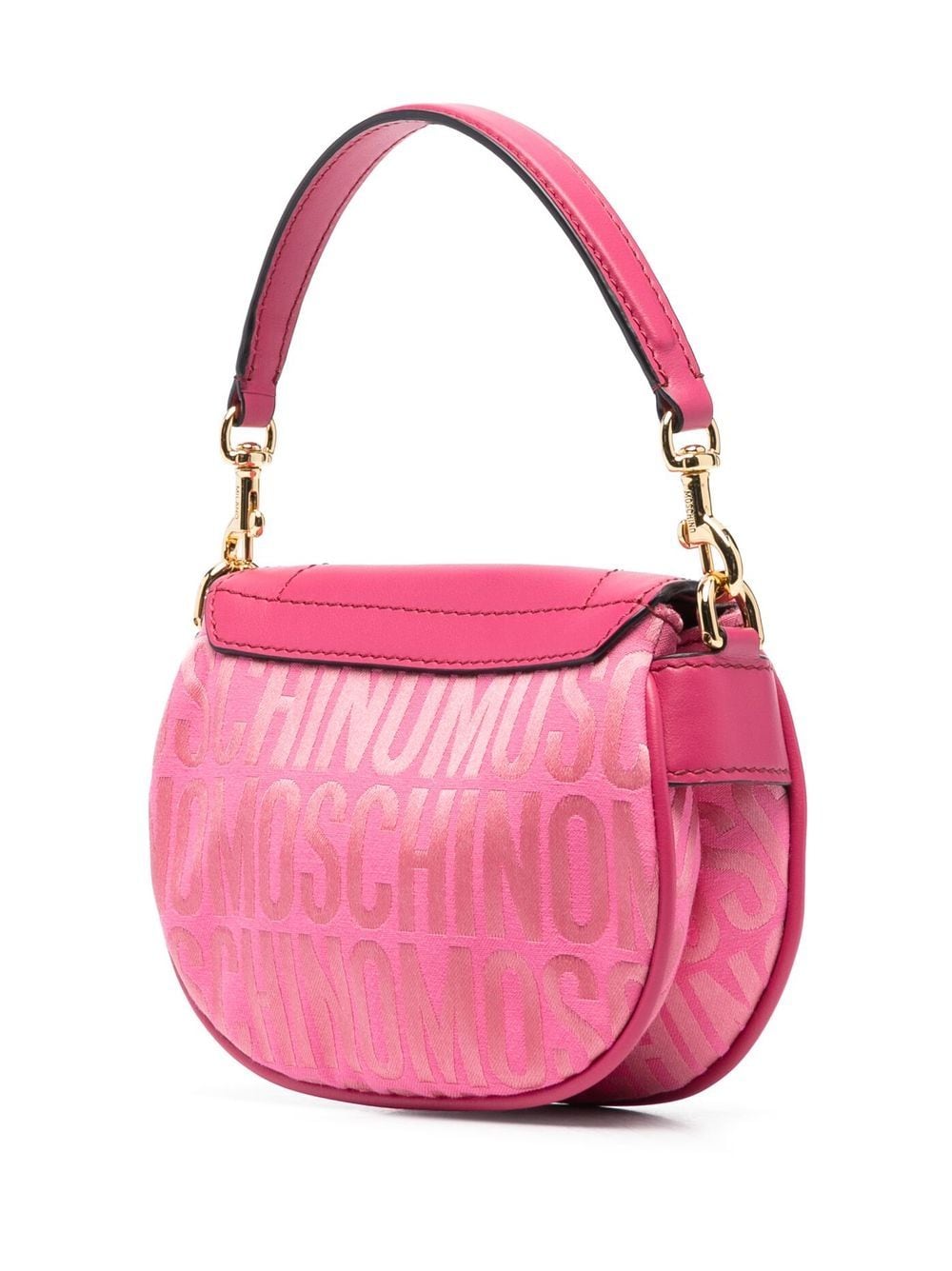 Moschino logo stamp monogram shoulder bag - Image 3