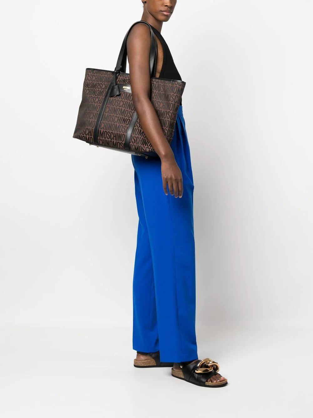 Moschino logo-print tote bag - Image 2