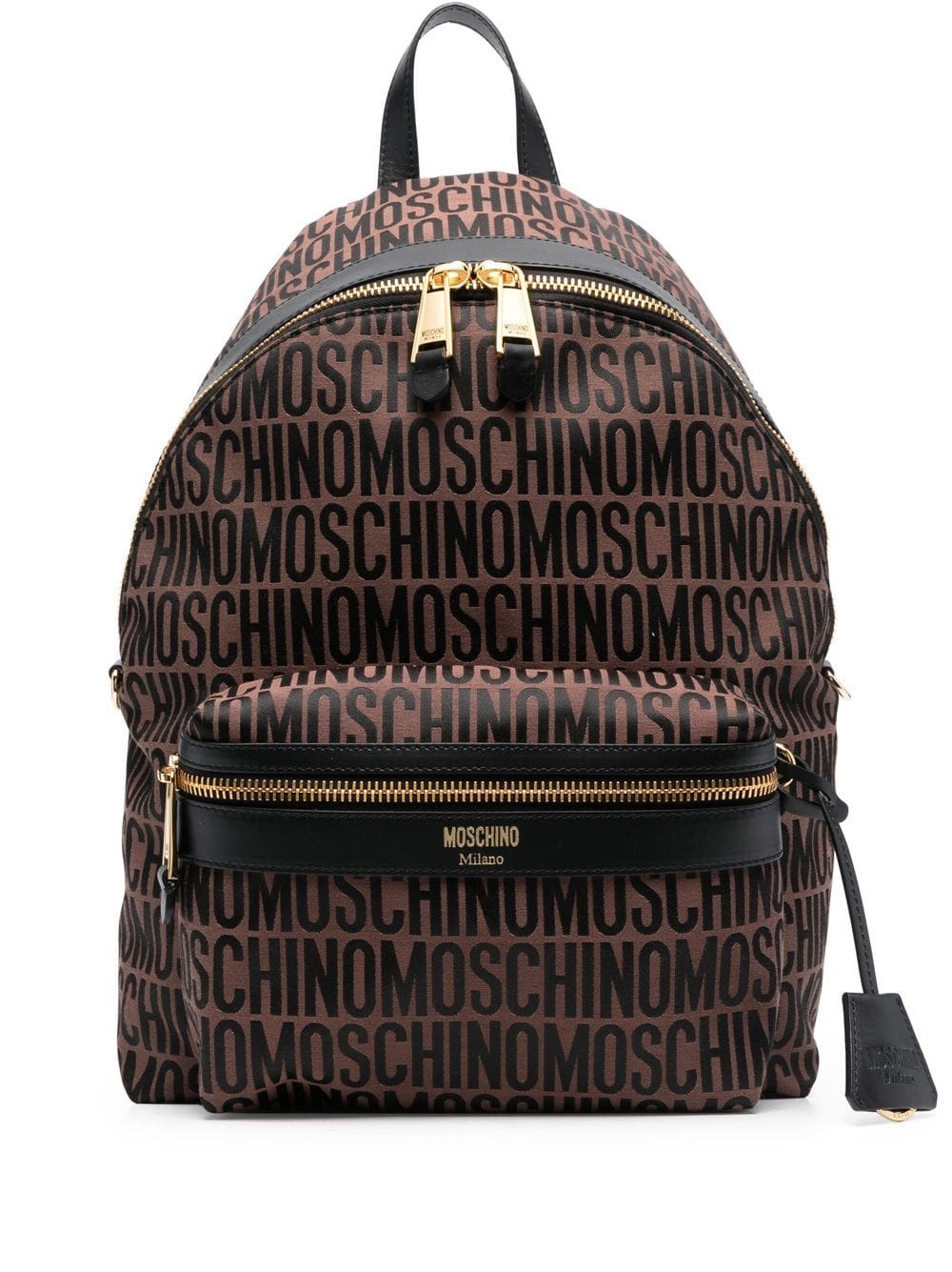 Moschino logo-print backpack