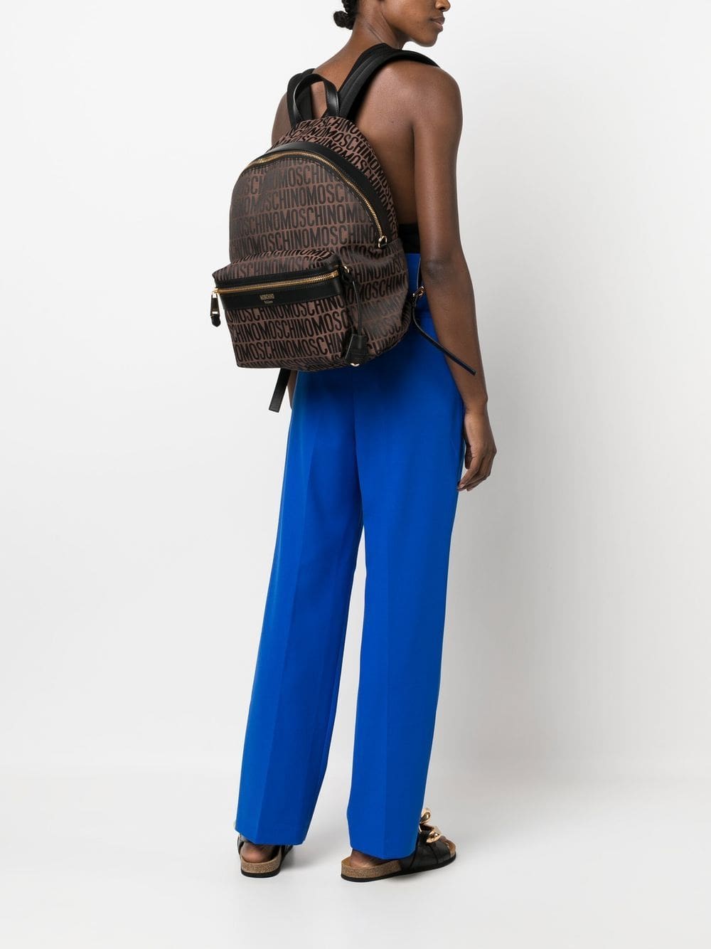 Moschino logo-print backpack - Image 2