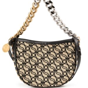 Stella McCartney S-wave canvas shoulder bag