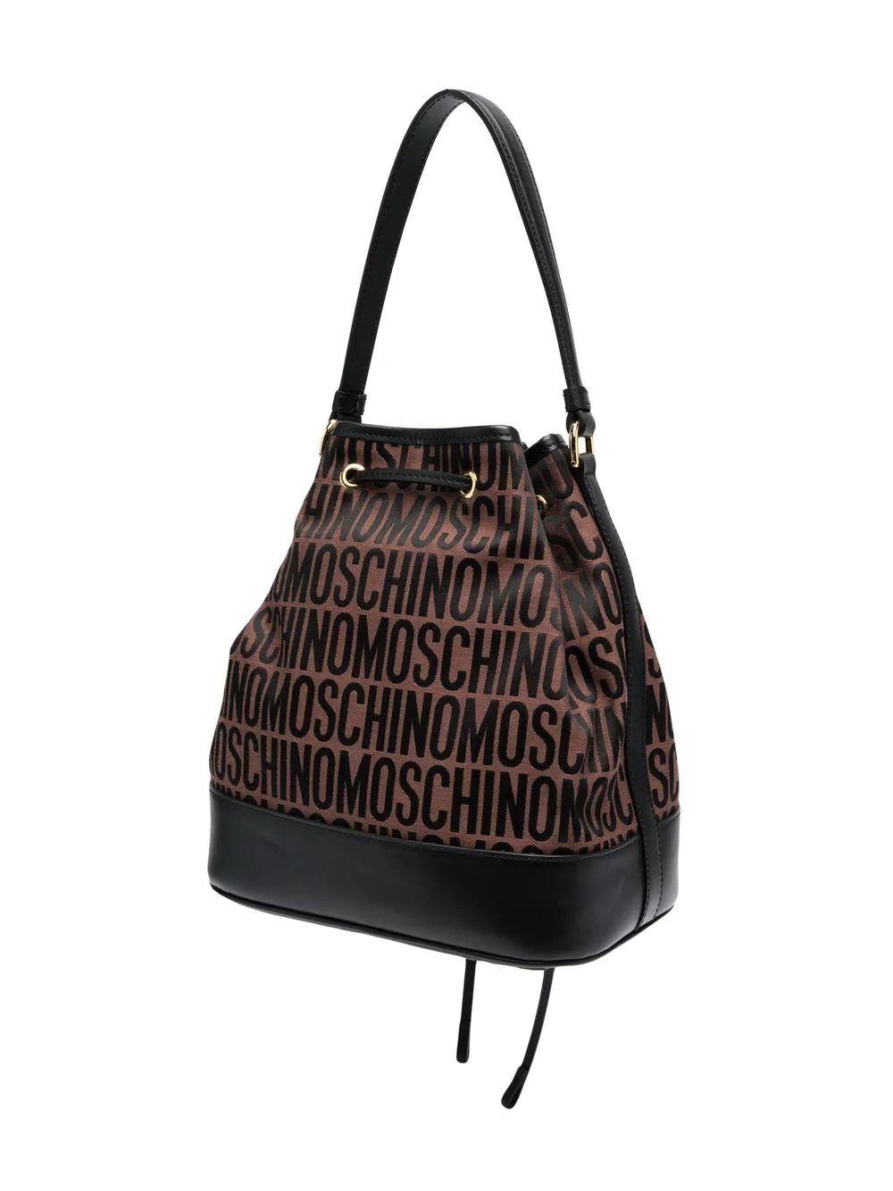 Moschino logo-motif bucket bag - Image 2