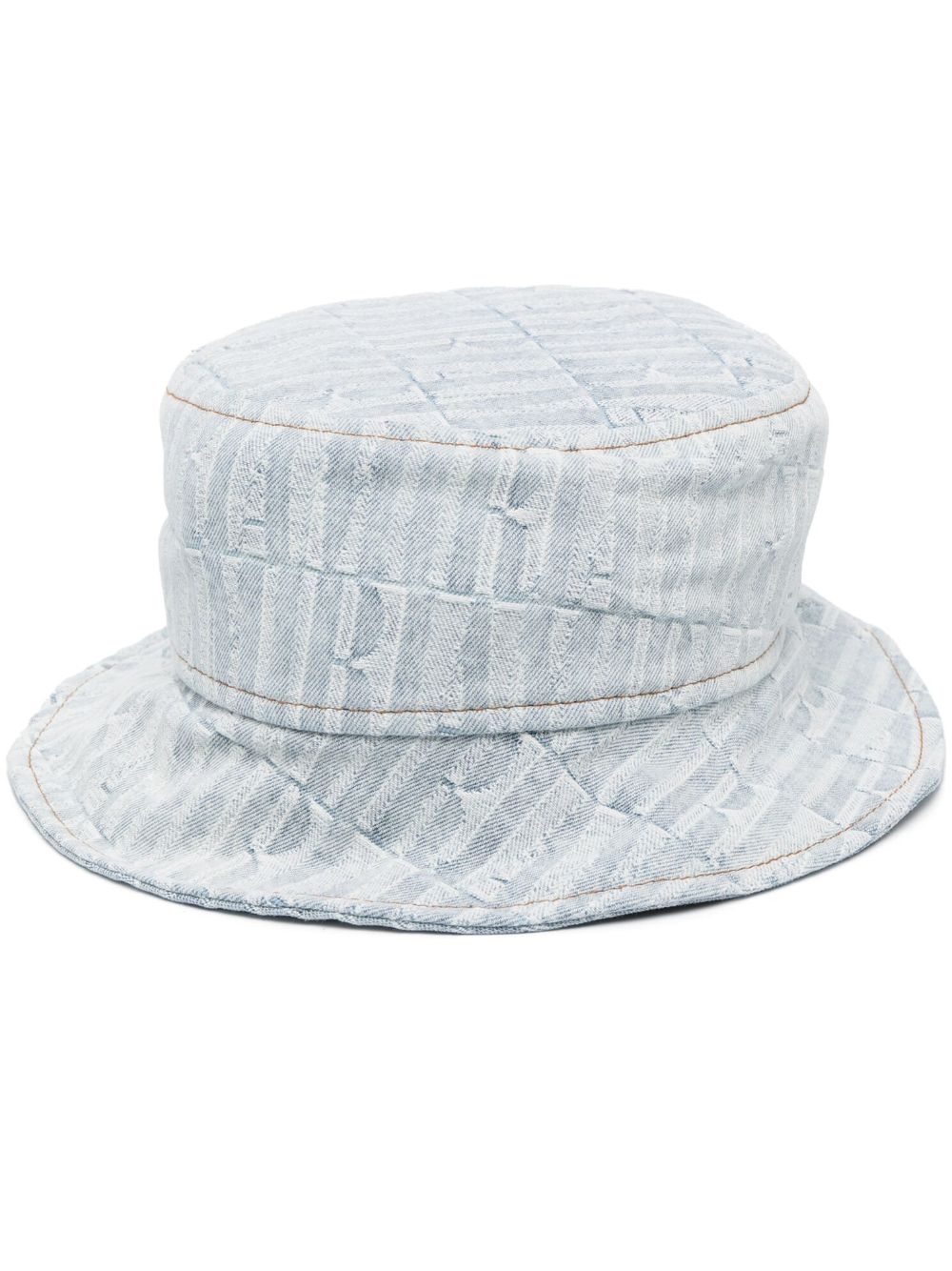 AMIRI Repeat denim jacquard bucket hat