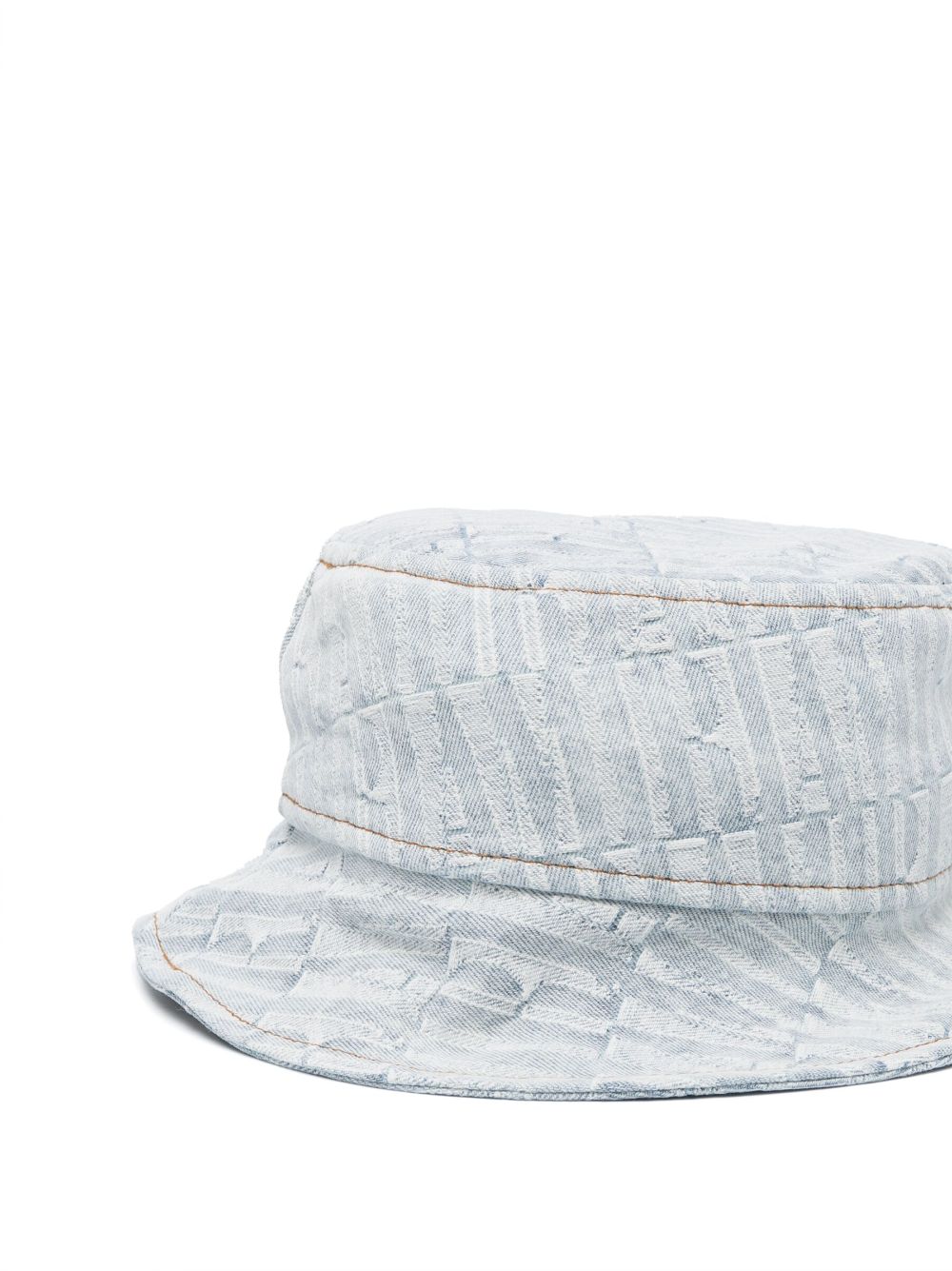 AMIRI Repeat denim jacquard bucket hat - Image 2