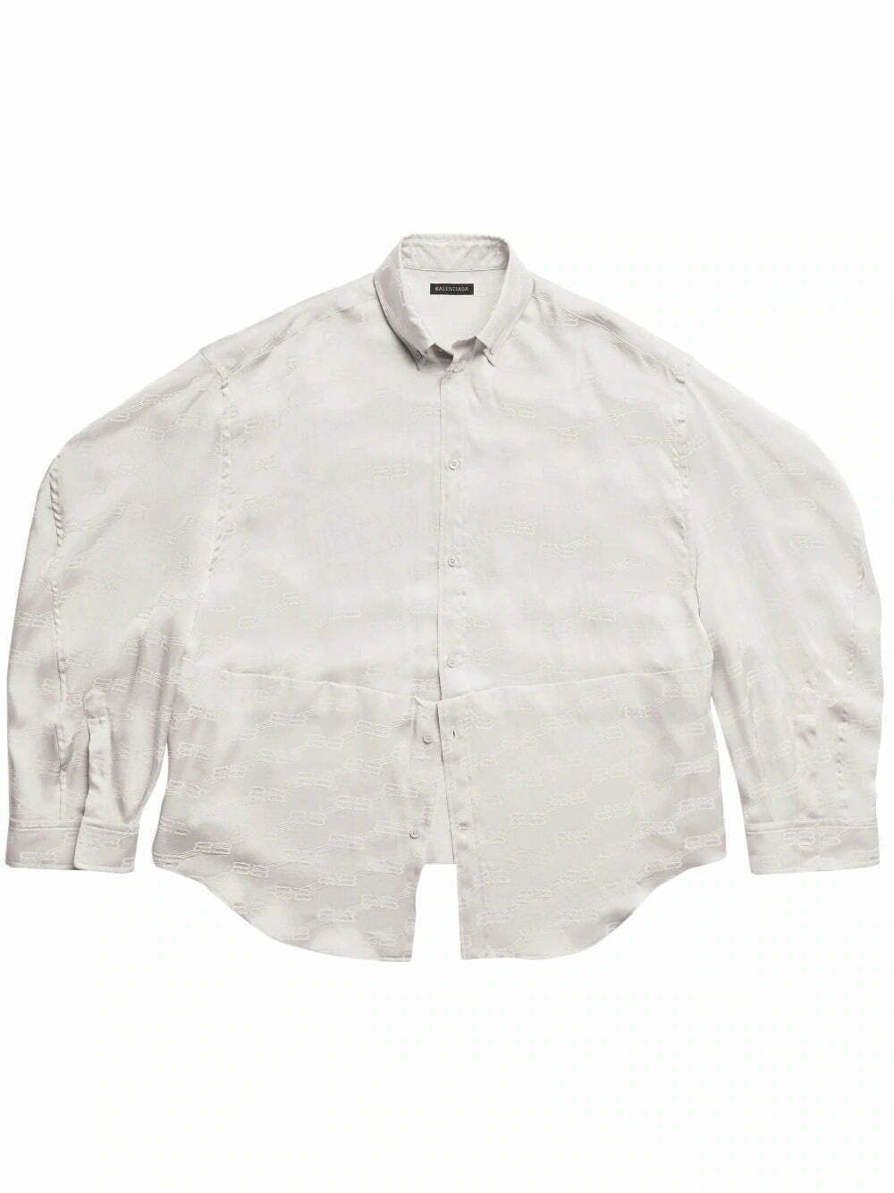 Balenciaga BB-monogram button-up shirt