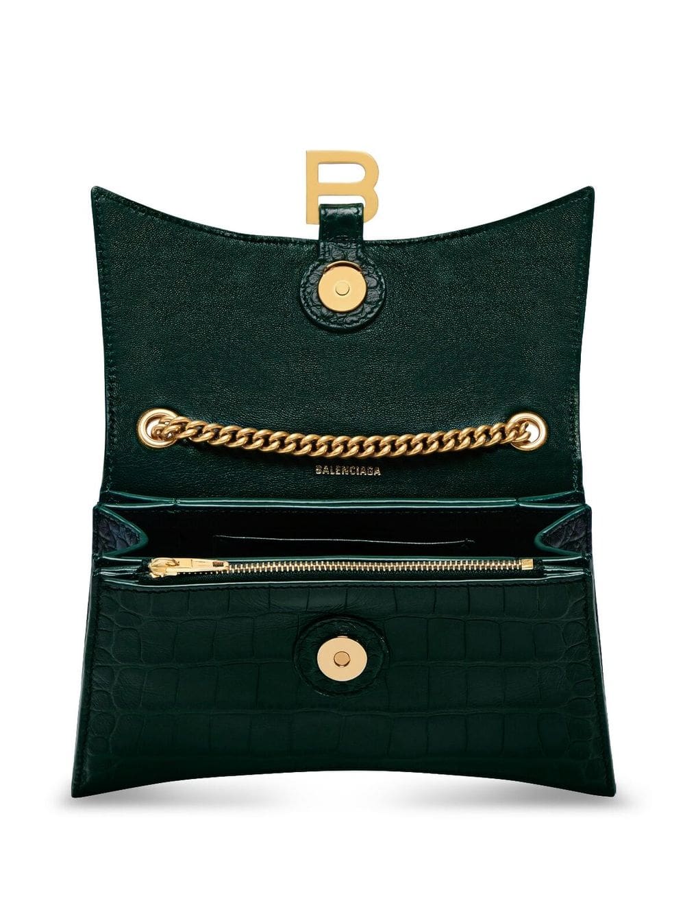 Balenciaga Crush crocodile-embossed shoulder bag - Image 5