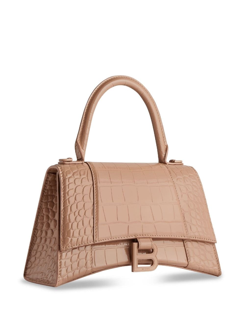 Balenciaga Hourglass crocodile-embossed bag - Image 4