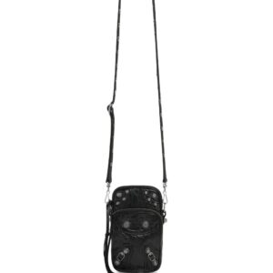 Balenciaga Le Cagole lambskin phone holder