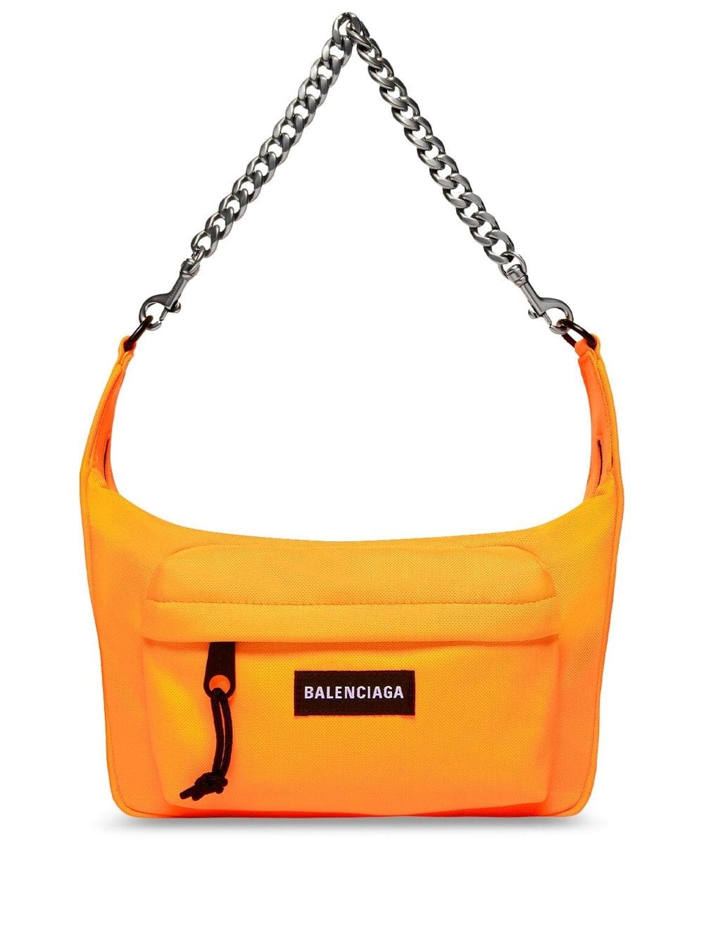 Balenciaga Raver logo-patch shoulder bag