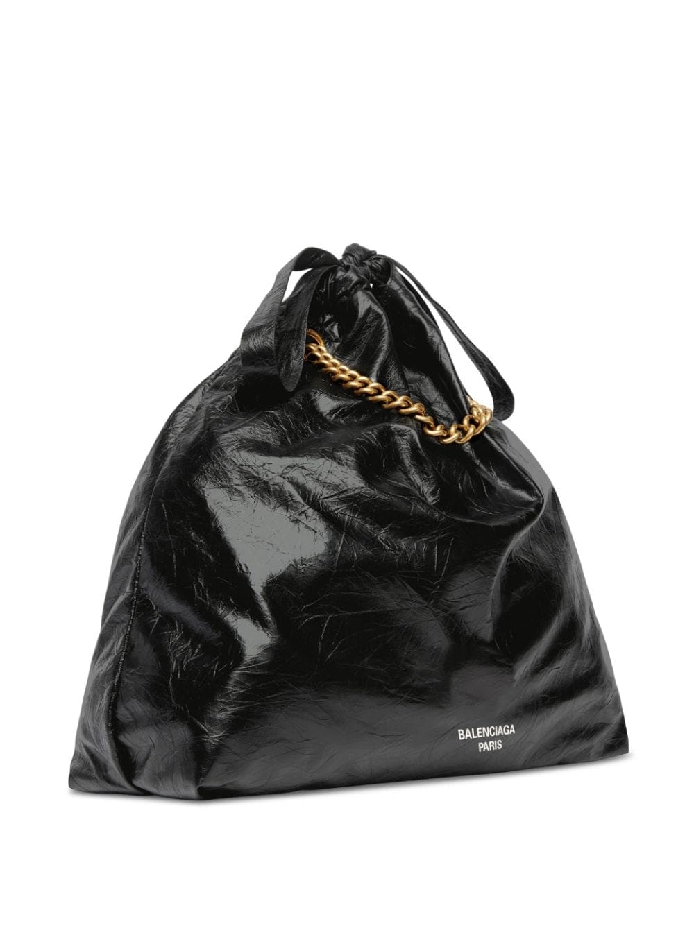 Balenciaga medium Crush leather tote bag - Image 4