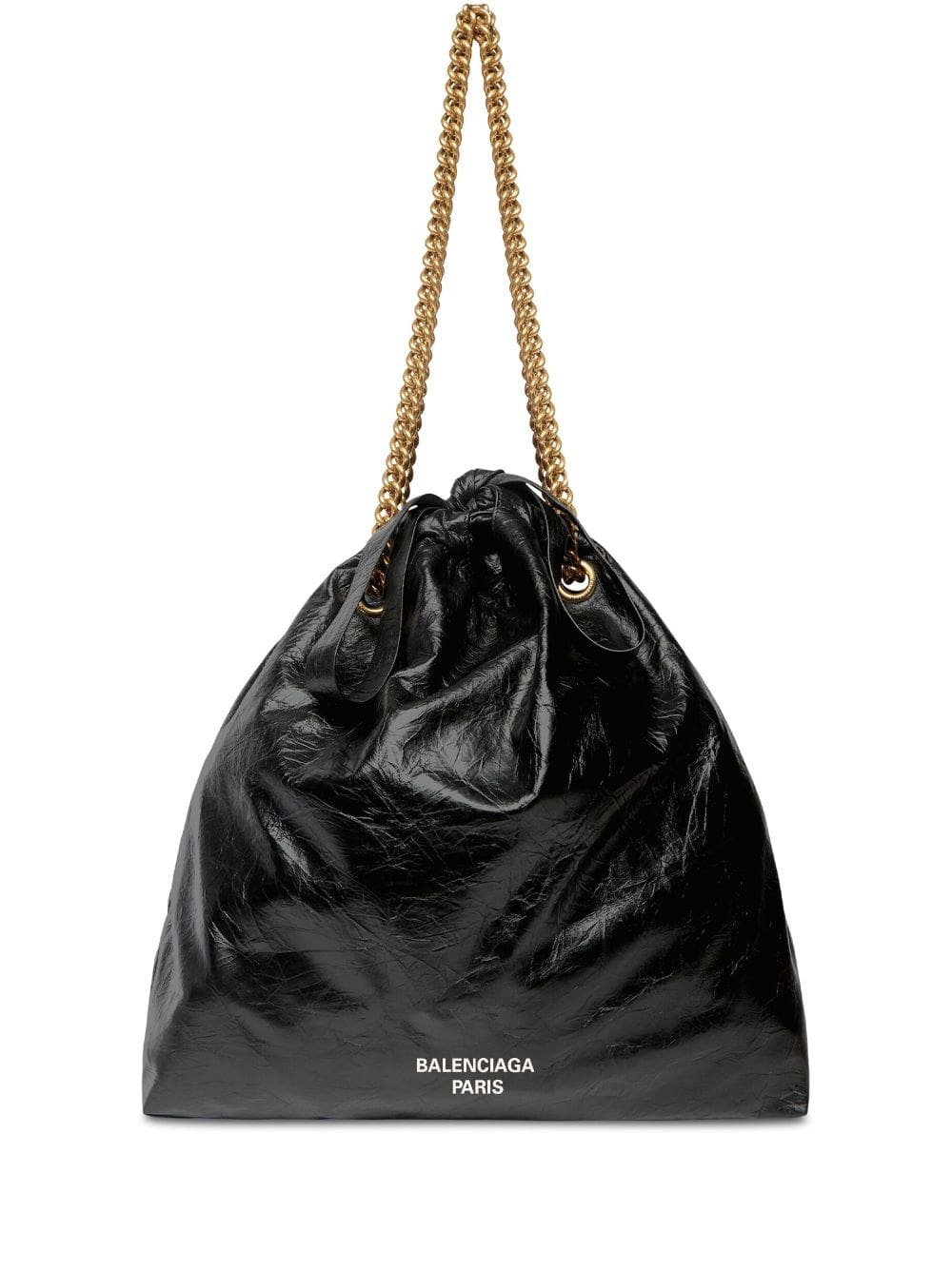 Balenciaga medium Crush leather tote bag