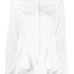 Givenchy  peplum-hem cotton shirt