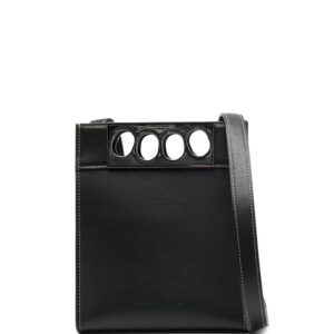 Alexander McQueen The Grip leather messenger bag