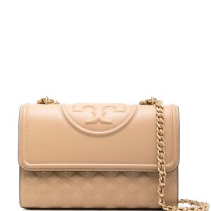 Tory Burch  Fleming embossed shoulder bag