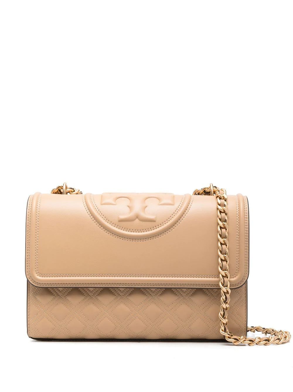 Tory Burch Fleming embossed shoulder bag