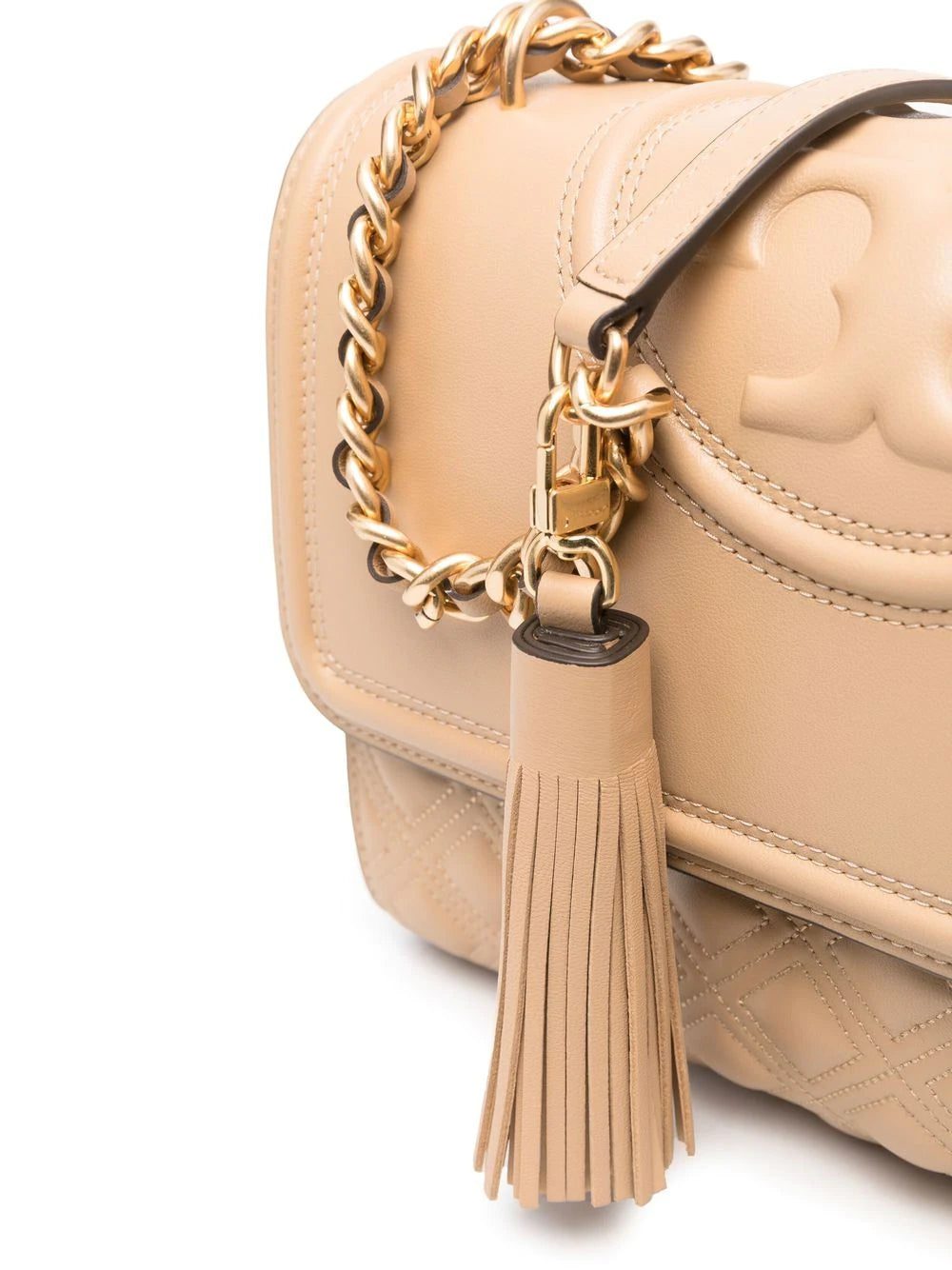 Tory Burch Fleming embossed shoulder bag - Image 3