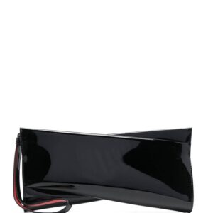 Christian Louboutin patent-leather clutch-bag
