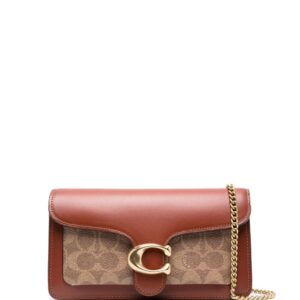 Coach logo-plaque crossbody bag