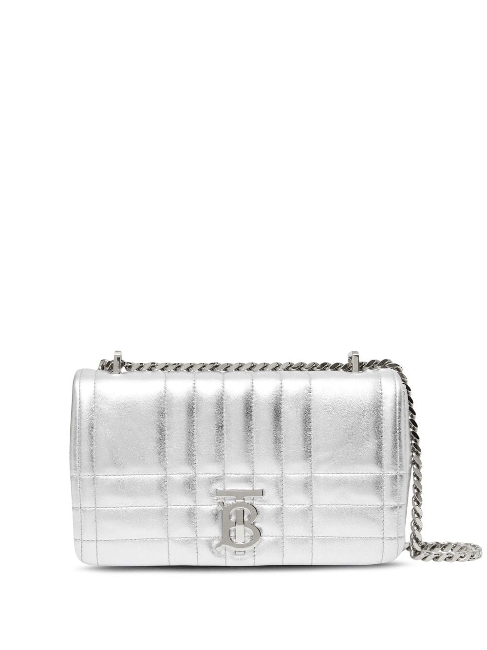 Burberry Small Lola quilted metallic leather bag