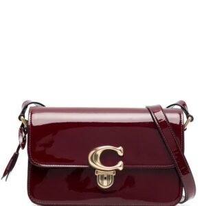 Coach logo-plaque shoulder bag