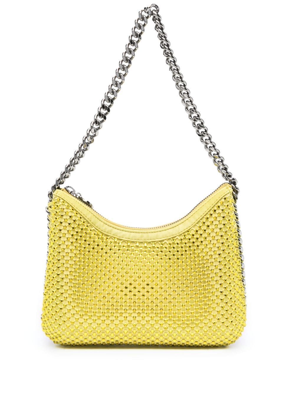 Stella McCartney Falabella crystal-embellished shoulder bag
