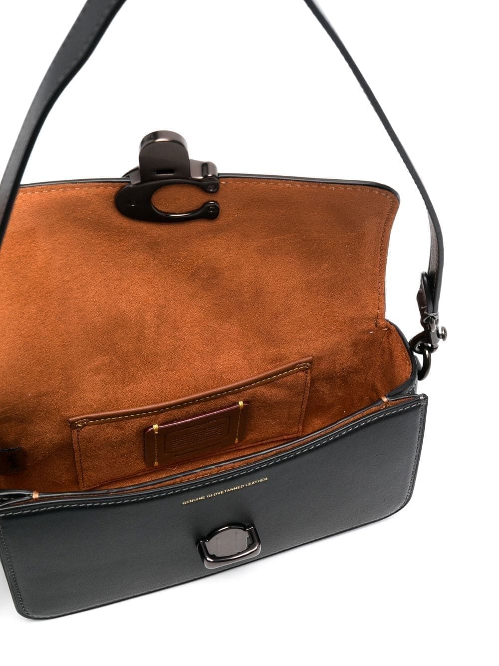 Coach logo-plaque leather tote bag - Image 5