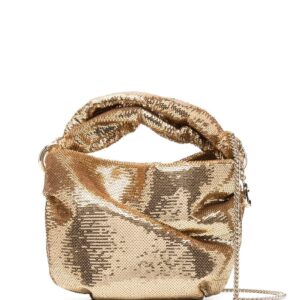 Jimmy choo Bonny sequin-embellished tote bag