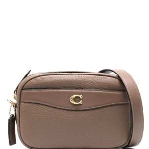 Coach logo-plaque camera bag
