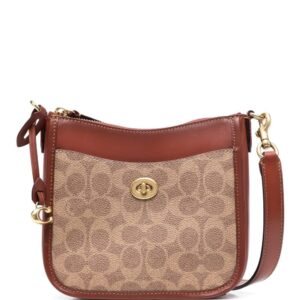 Coach monogram-print shoulder bag