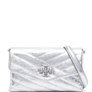 Tory Burch  Kira metallic quilted crossbody bag