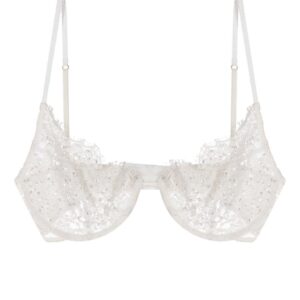 Kiki de Montparnasse  beaded lace demi bra