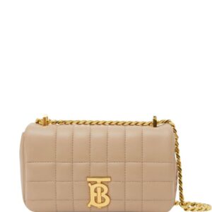 Burberry Lola leather quilted mini bag