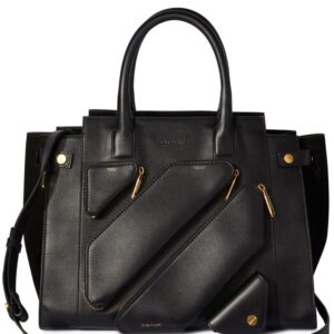 Off-White City leather tote bag