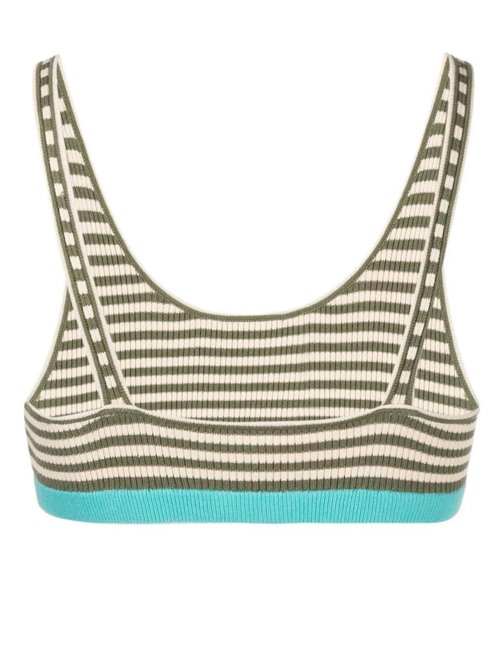 The Upside Aloha Rory striped knitted bra - Image 2