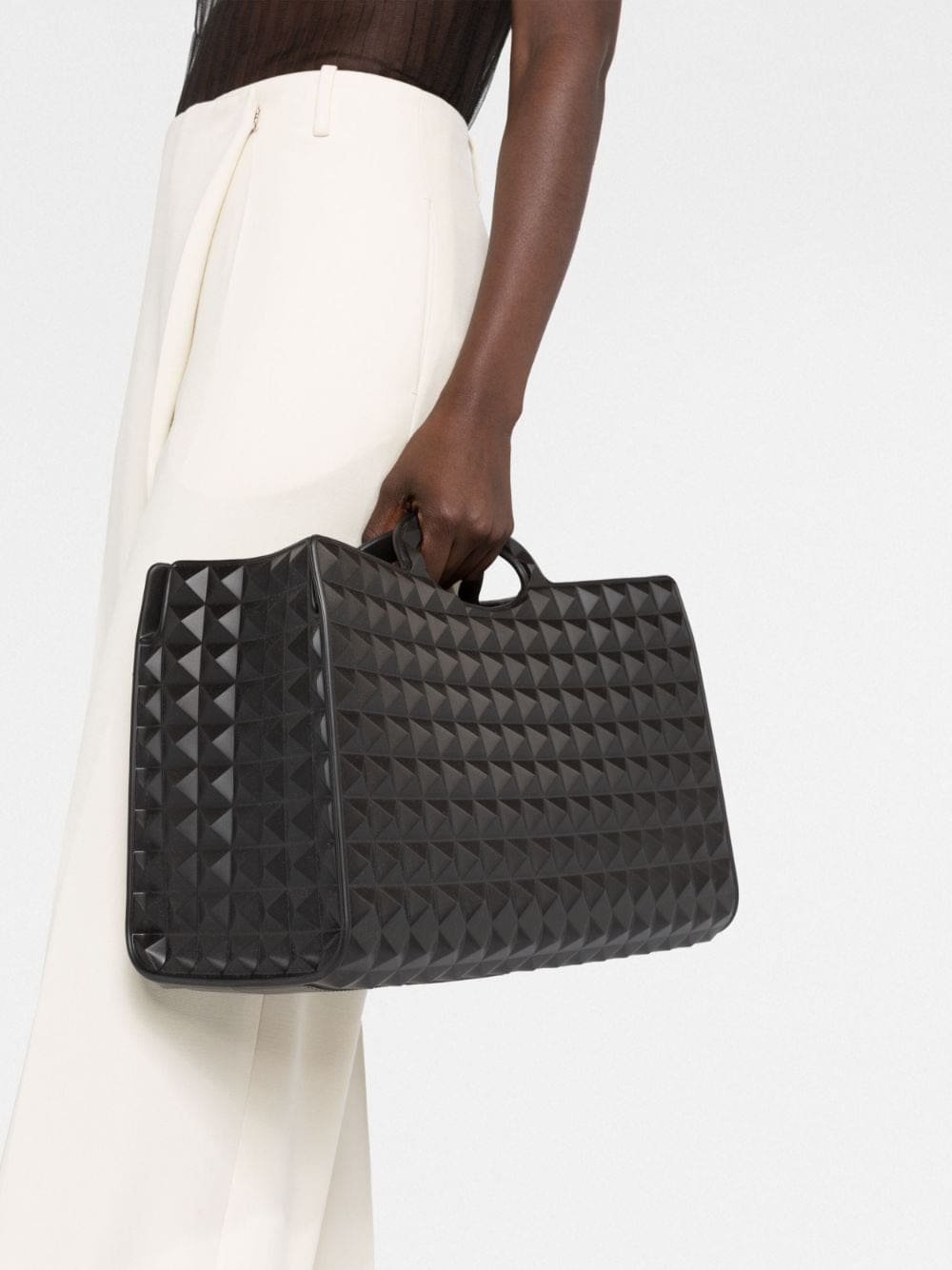 Valentino Garavani Le Troisième shopping tote bag - Image 3