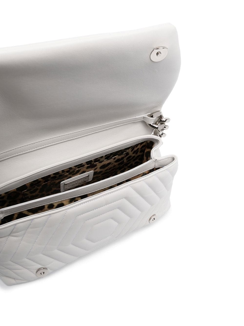 Philipp Plein Hexagon logo-plaque quilted shoulder bag - Image 5