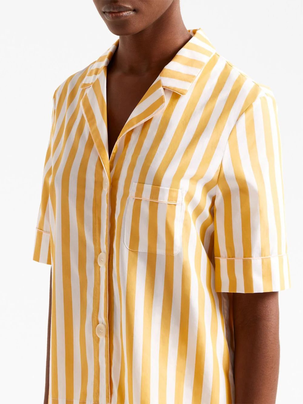 ERES Orangeade stripe-print shirt - Image 4