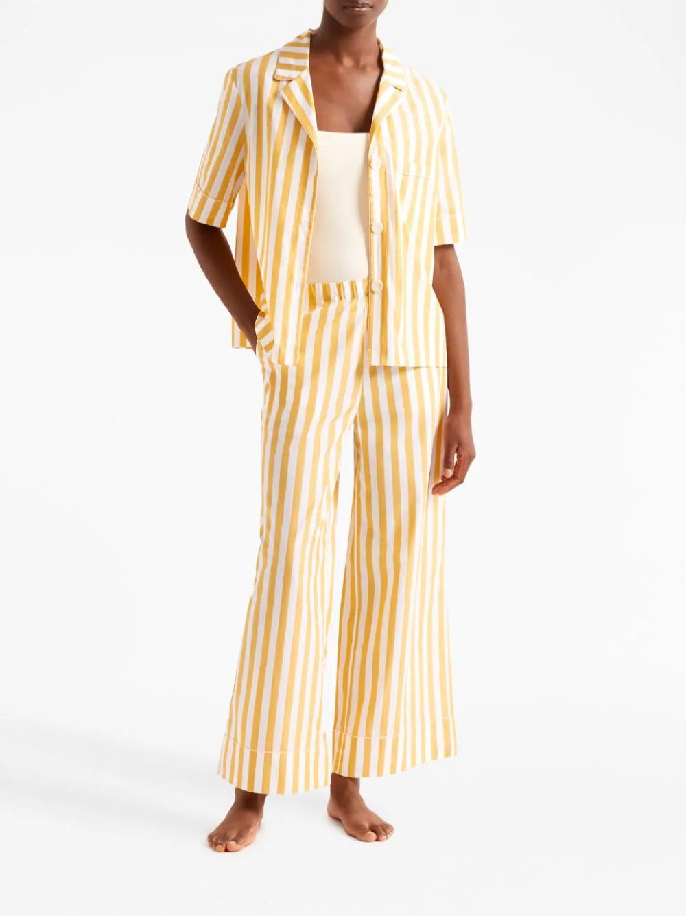 ERES Orangeade stripe-print shirt - Image 2