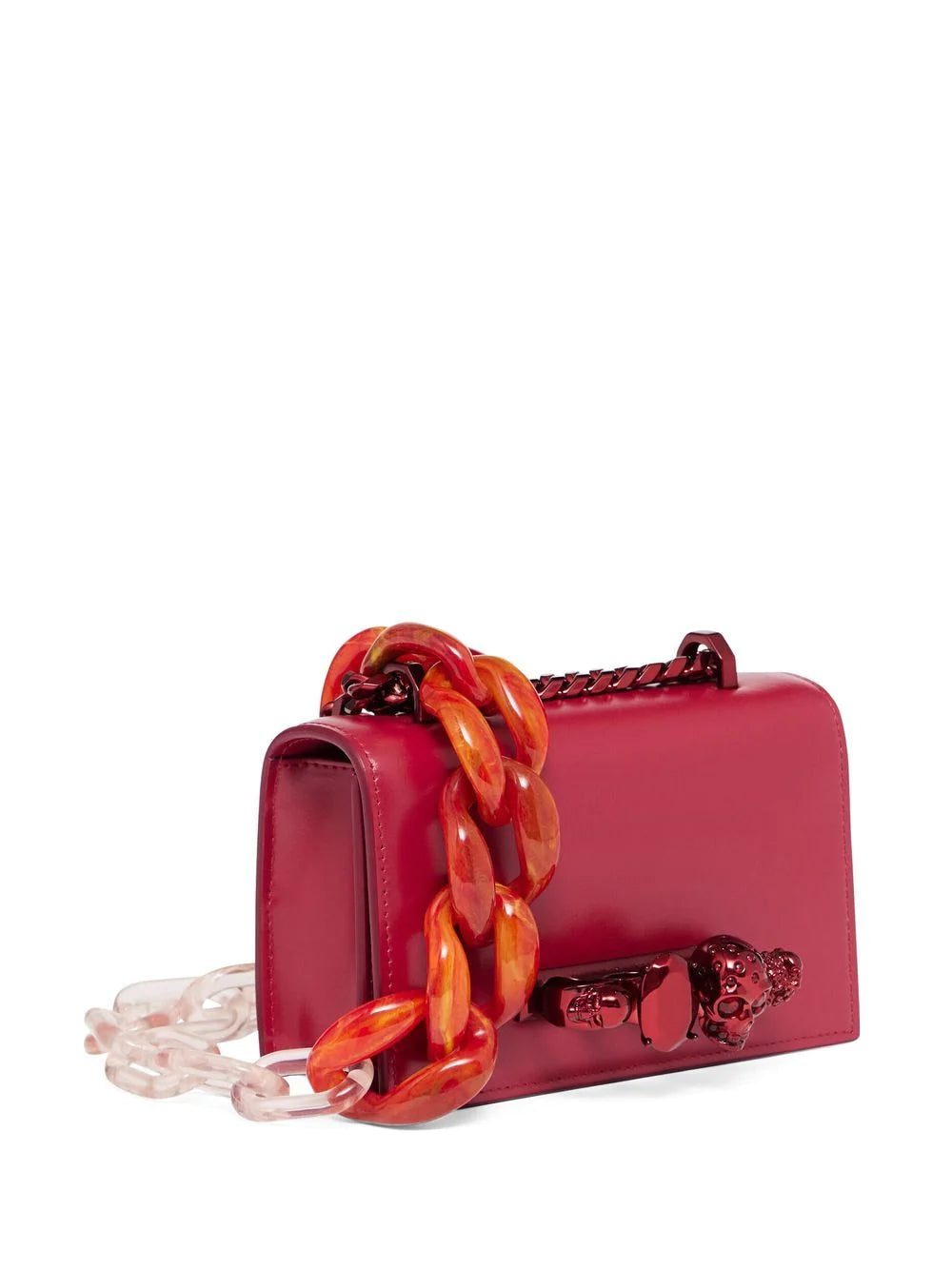 Alexander McQueen mini Jewelled skull satchel bag - Image 5