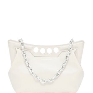 Alexander McQueen The Peak curved mini bag